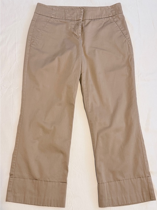 New York & Company Pants - Woman's Khaki Wide-Leg Chino Pants